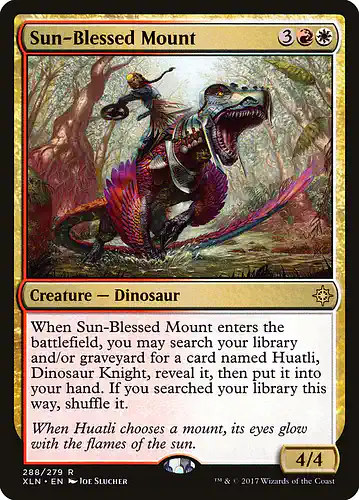 Sun-Blessed Mount - xln Spoiler