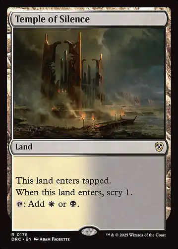 Temple of Silence - drc Spoiler