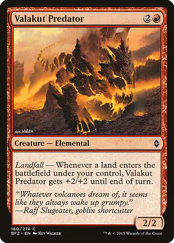Valakut Predator - bfz Spoiler