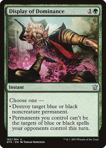 Display of Dominance - dtk Spoiler
