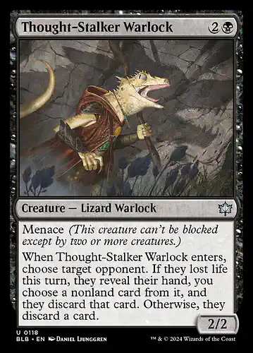 Thought-Stalker Warlock - blb Spoiler