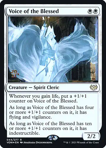 Voice of the Blessed - vow Spoiler