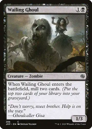 Wailing Ghoul - jmp Spoiler