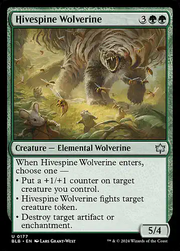 Hivespine Wolverine - blb Spoiler