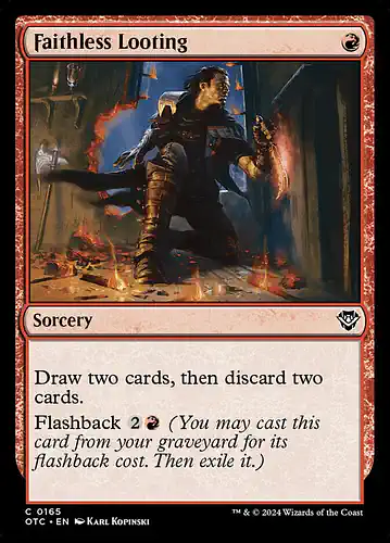 Faithless Looting - otc Spoiler