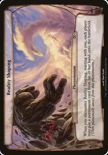 Reality Shaping - pc2 Spoiler