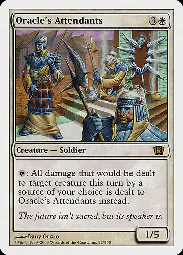 Oracle's Attendants - 8ed Spoiler