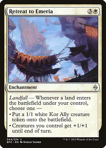 Retreat to Emeria - bfz Spoiler