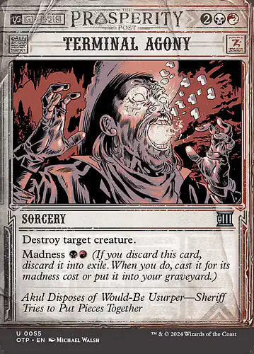 Terminal Agony - otp Spoiler