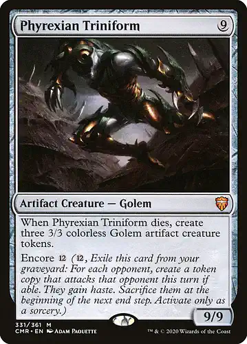 Phyrexian Triniform - cmr Spoiler