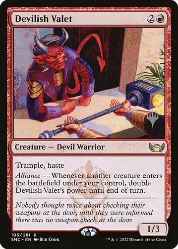 Devilish Valet - snc Spoiler