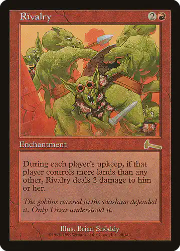 Rivalry - ulg Spoiler