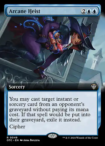 Arcane Heist - otc Spoiler