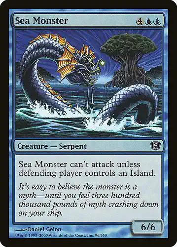 Sea Monster - 9ed Spoiler
