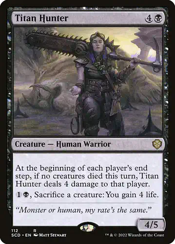 Titan Hunter - scd Spoiler