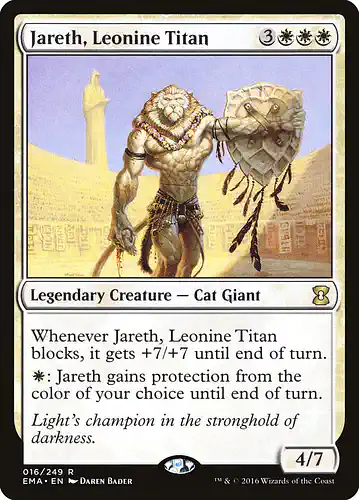 Jareth, Leonine Titan - ema Spoiler