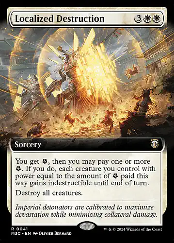 Localized Destruction - m3c Spoiler