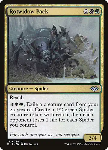Rotwidow Pack - mh1 Spoiler