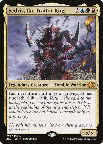 Sedris, the Traitor King - 2x2 Spoiler