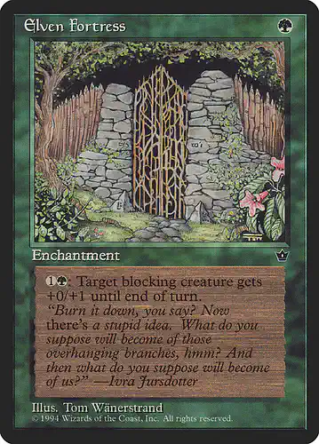 Elven Fortress - fem Spoiler