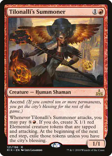 Tilonalli's Summoner - rix Spoiler
