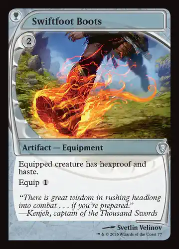 Swiftfoot Boots - mbc Spoiler