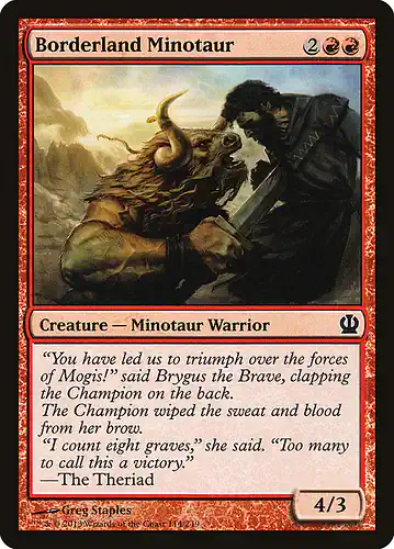 Borderland Minotaur - ths Spoiler
