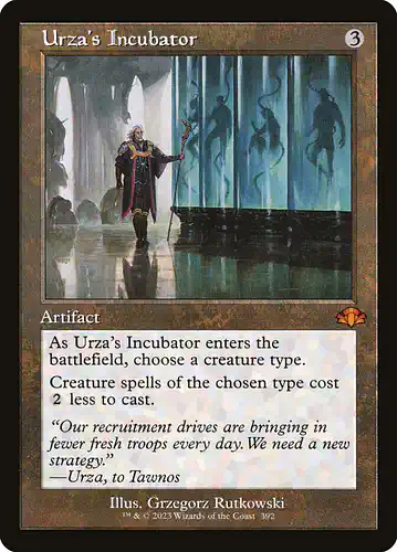 Urza's Incubator - dmr Spoiler