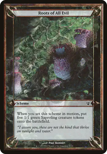 Roots of All Evil - arc Spoiler