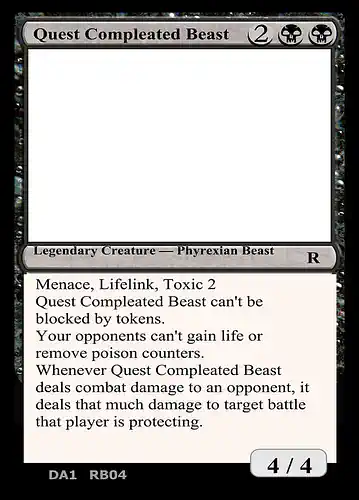 Quest Compleated Beast - unk Spoiler