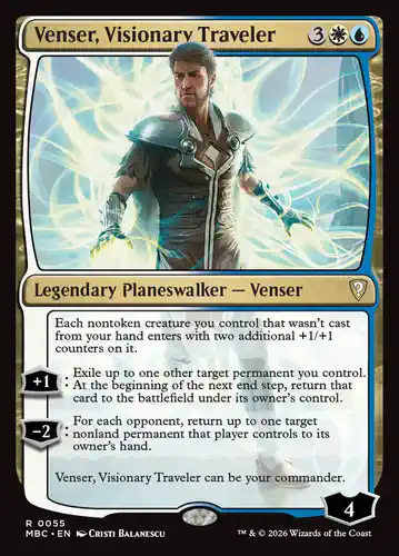 Venser, Visionary Traveler - mbc Spoiler