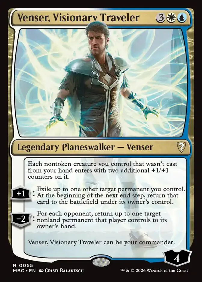 Venser, Visionary Traveler