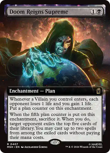 Doom Reigns Supreme - msh Spoiler
