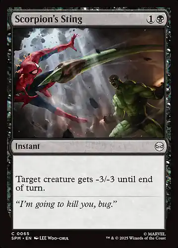 Scorpion's Sting - spm Spoiler
