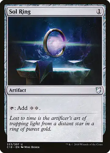 Sol Ring - c18 Spoiler