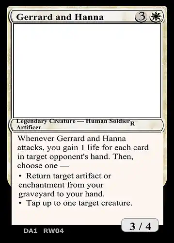 Gerrard and Hanna - unk Spoiler