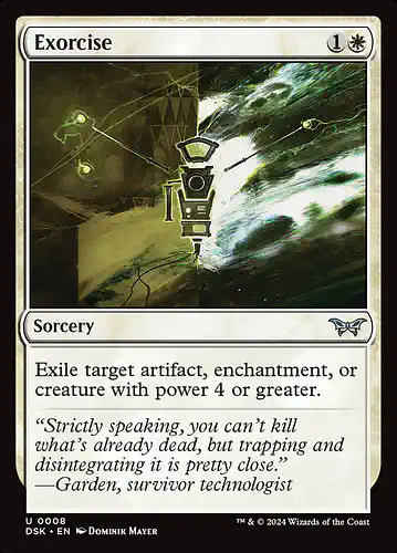 Exorcise - dsk Spoiler