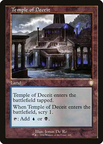 Temple of Deceit - brc Spoiler