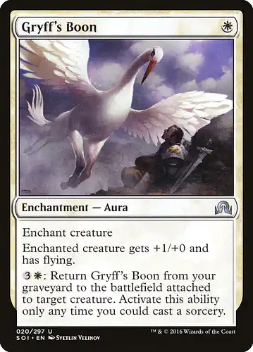 Gryff's Boon - soi Spoiler