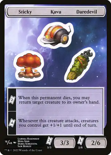 Sticky Kavu Daredevil - unf Spoiler