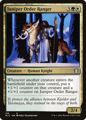 Juniper Order Ranger - mic Spoiler