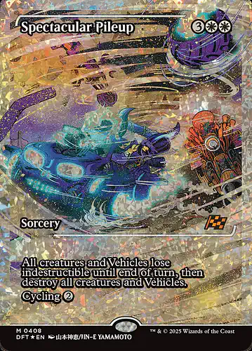 Spectacular Pileup - dft Spoiler