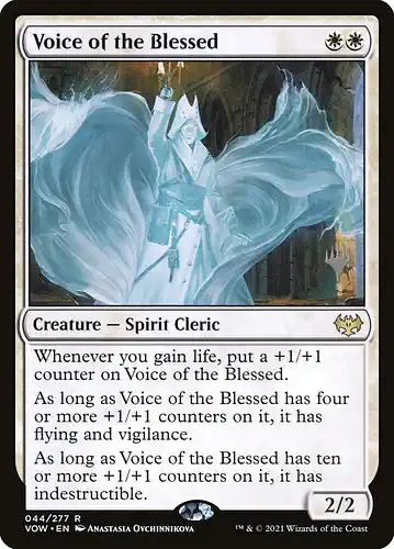 Voice of the Blessed - vow Spoiler