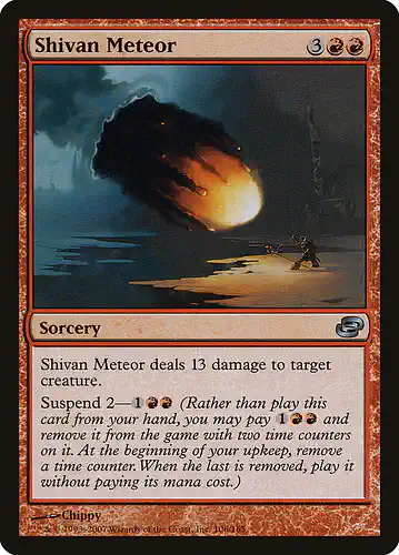 Shivan Meteor - plc Spoiler