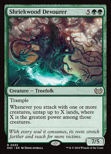 Shriekwood Devourer - dsc Spoiler
