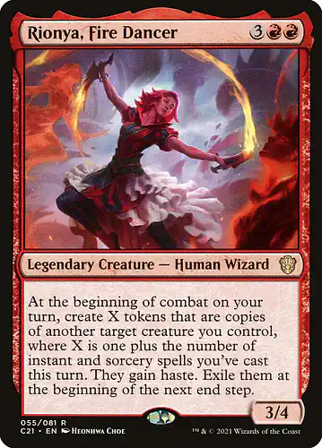Rionya, Fire Dancer - c21 Spoiler
