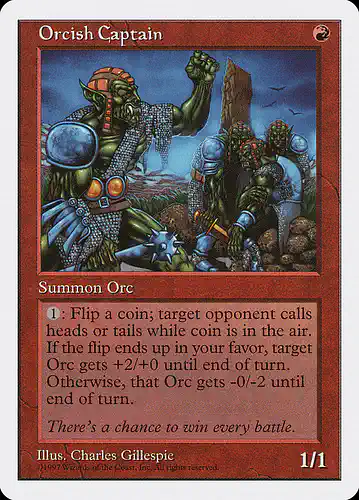 Orcish Captain - 5ed Spoiler