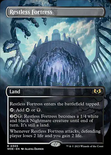 Restless Fortress - woe Spoiler