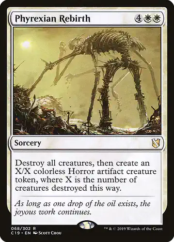 Phyrexian Rebirth - c19 Spoiler