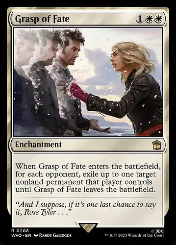 Grasp of Fate - who Spoiler